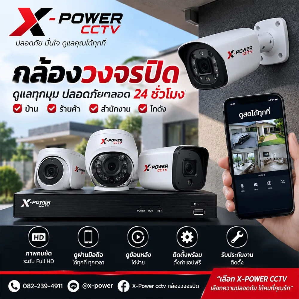 กล้องวงจรปิดคุณภาพสูง
